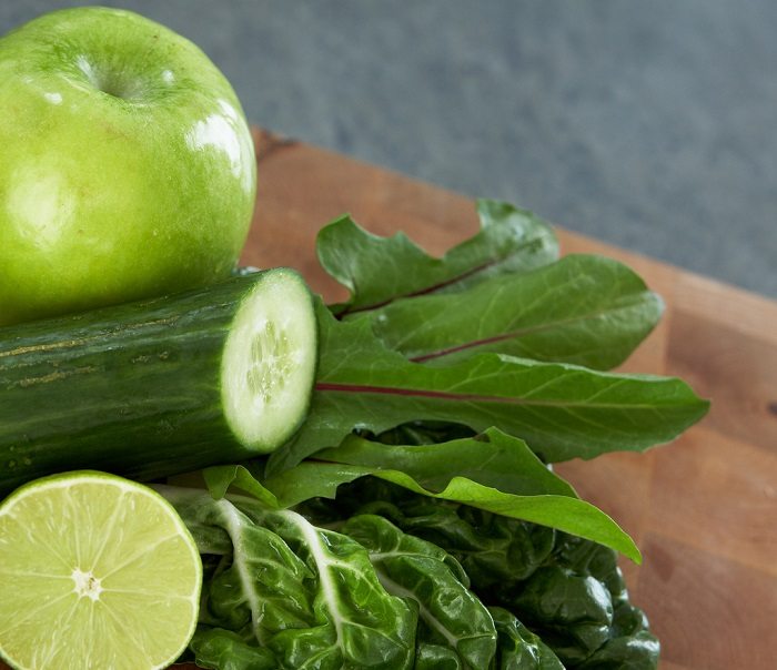 groene sap appel komkommer spinazie limoen