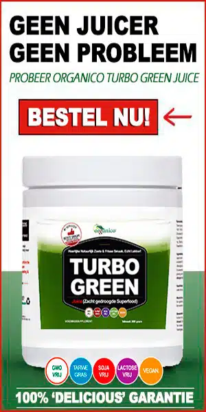 Organico Turbo Green Juice Banner