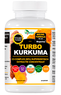 organico turbo kurkuma een pot