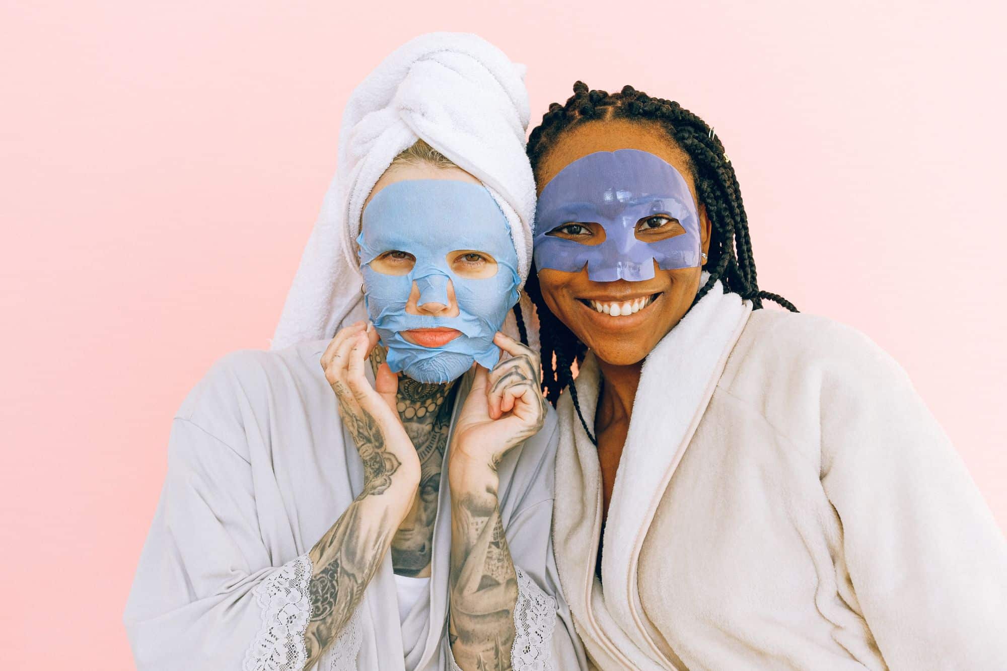 vrouwen masker collageen gezicht supplement