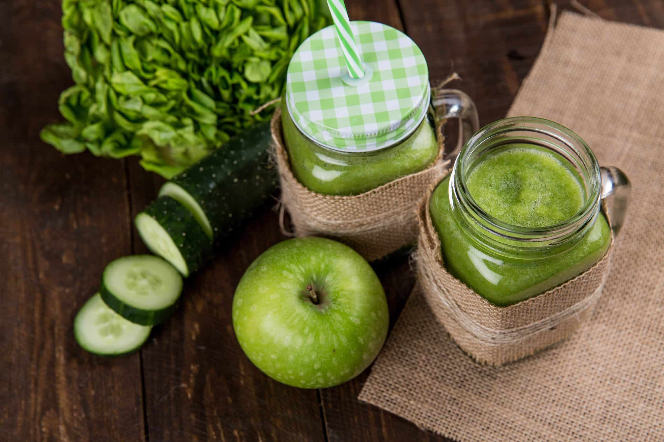 groene sap green juice zelf maken supplement