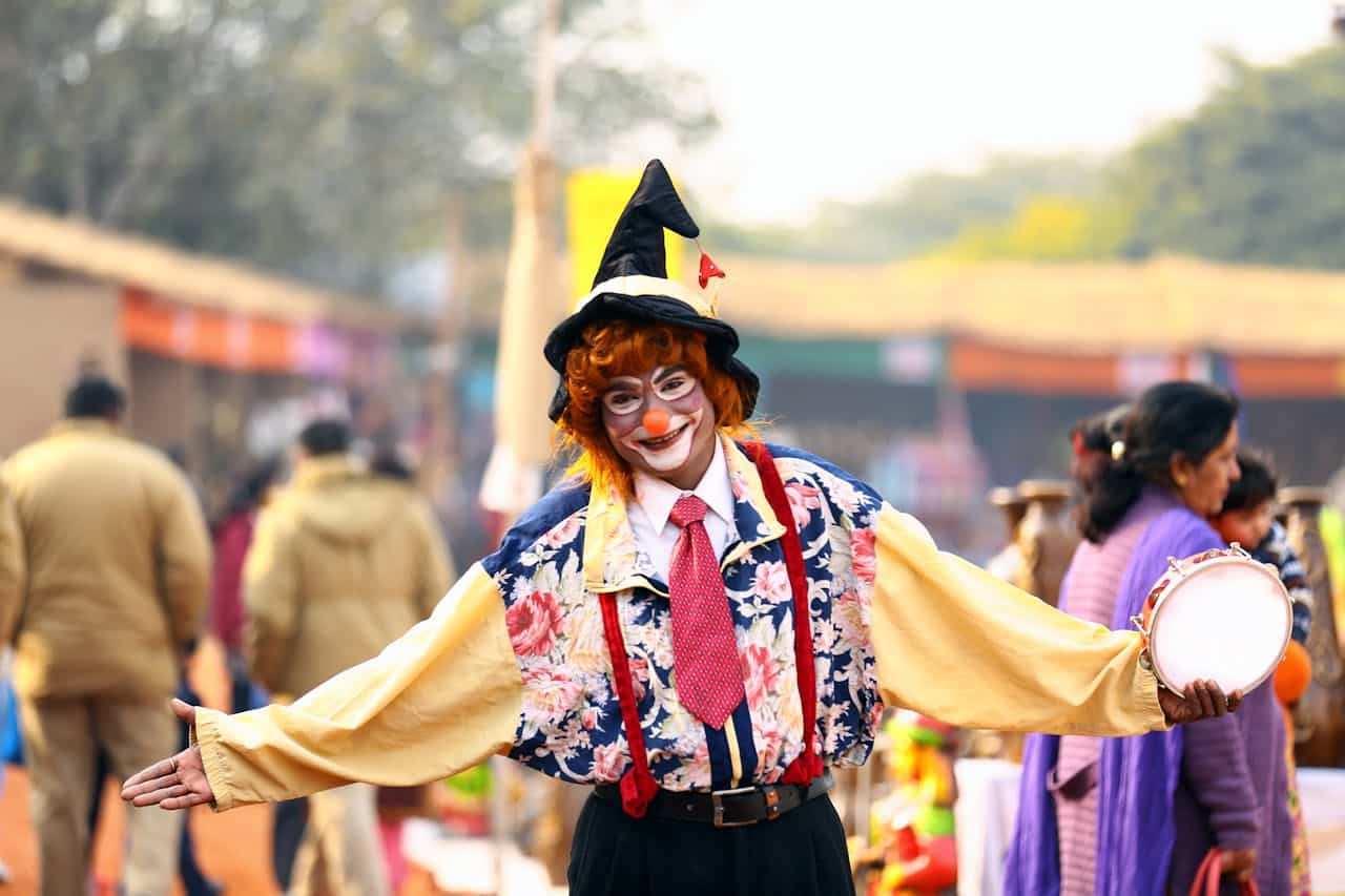 angst voor clown