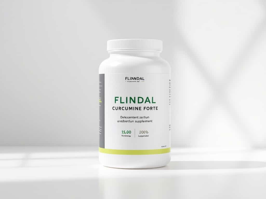 Flinndal Curcumine Forte supplement potje