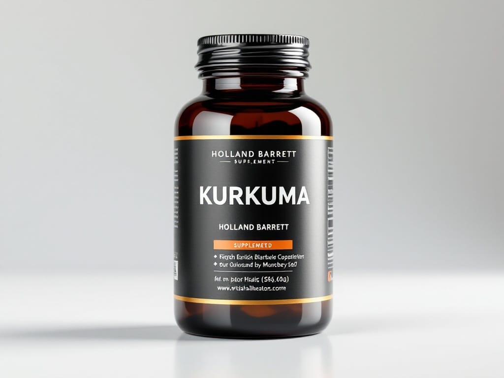 Holland en Barrett Kurkuma supplement potje