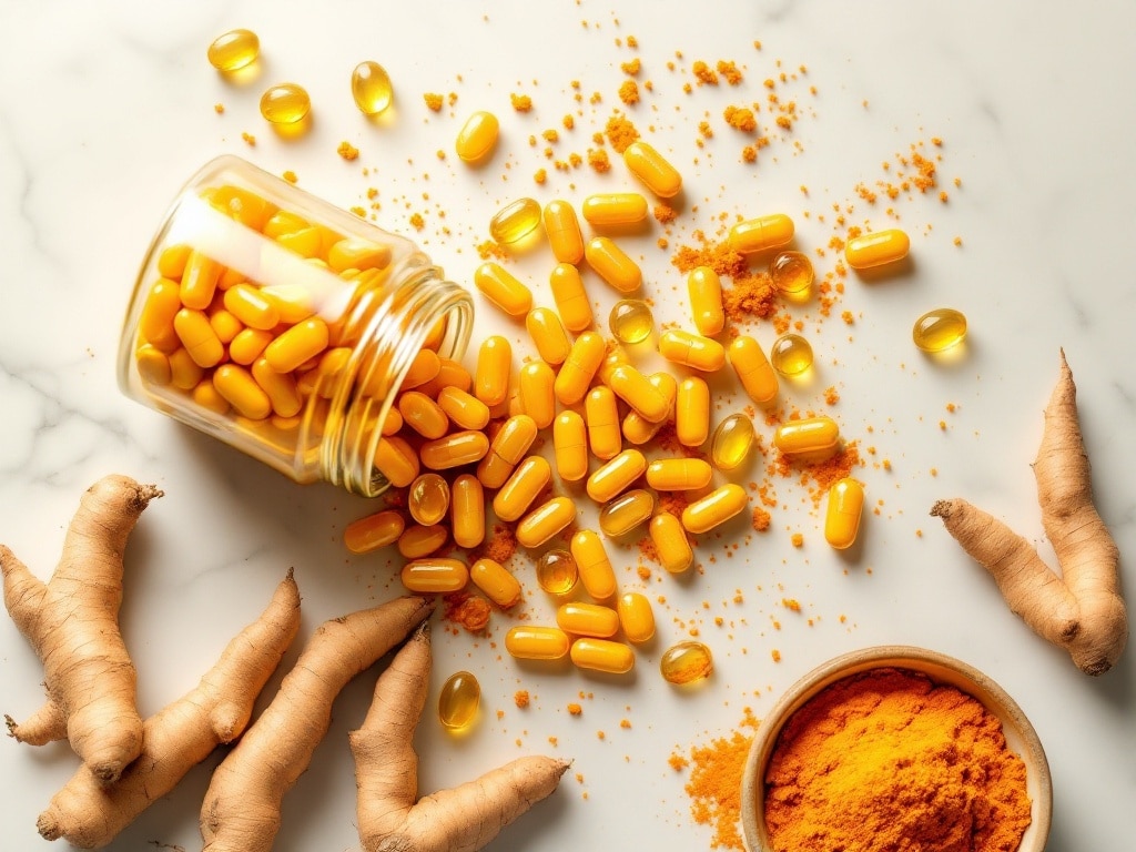 Kurkuma capsules en poeder - Holland Barrett vs Organico vergelijking