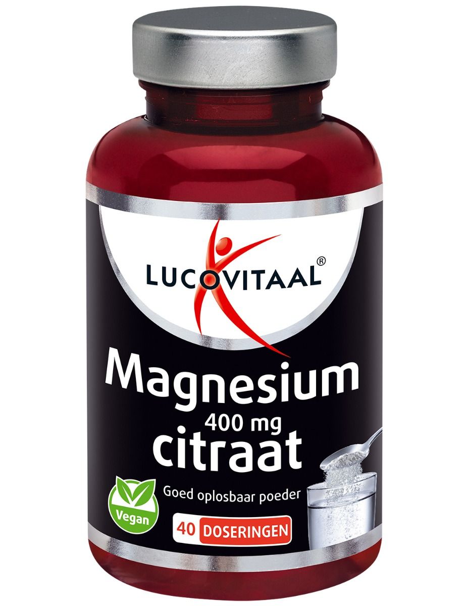 Lucovitaal Magnesium 400 mg Citraat verpakking