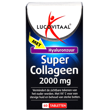 Lucovitaal Super Collageen 2000mg supplement verpakking