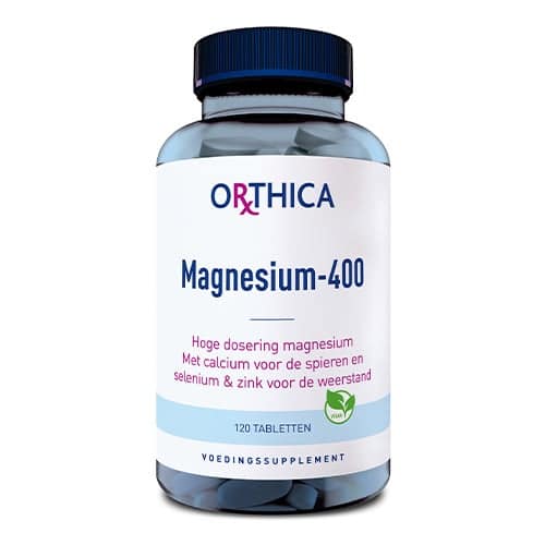 Orthica Magnesium-400 supplement potje