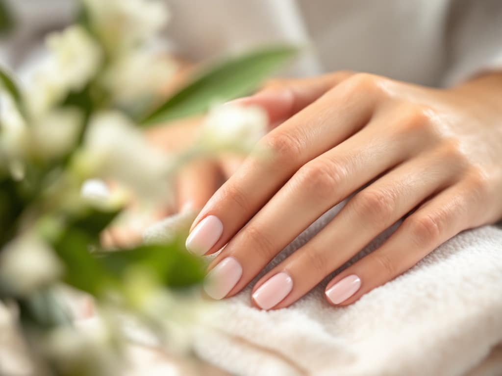 Sterke gezonde nagels als resultaat van collageen suppletie