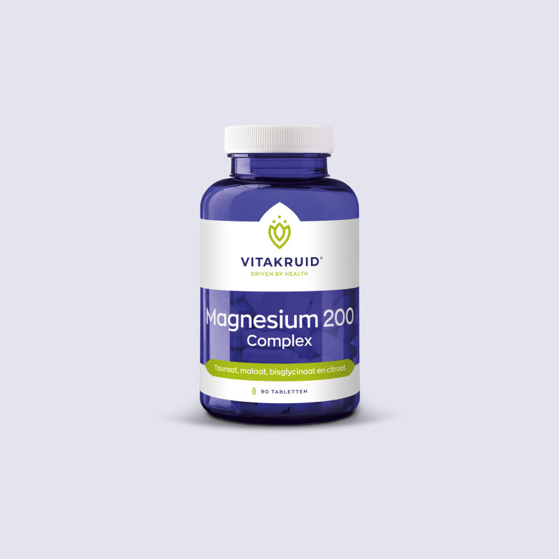 Vitakruid Magnesium 200 Complex supplement potje