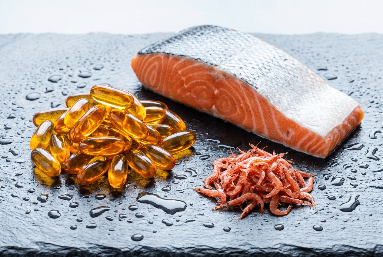 Krill olie versus visolie omega-3