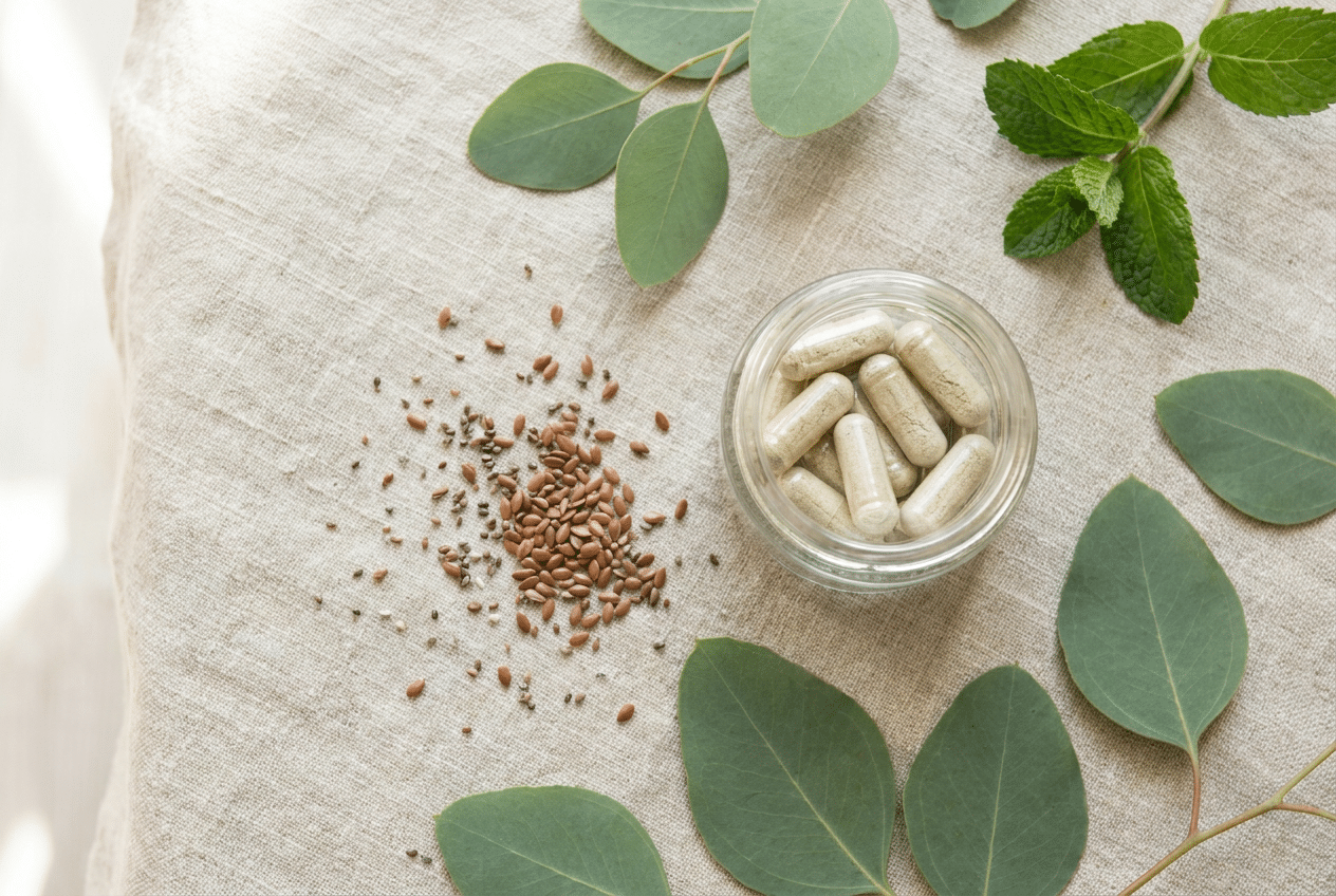 Natuurlijke supplementen met 5-HTP en vitamine B6
