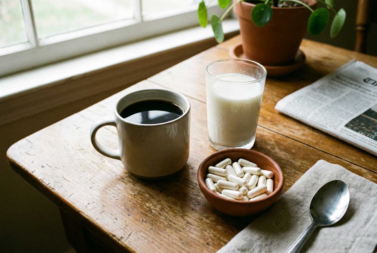 Koffie, melk en supplementen die de opname van magnesium beïnvloeden