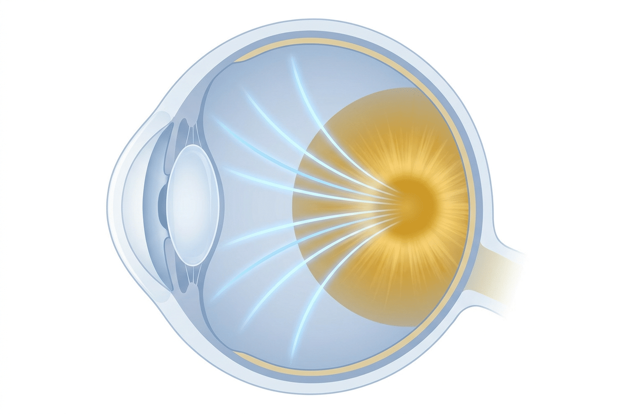 Luteine en zeaxanthine beschermen de macula tegen blauw licht