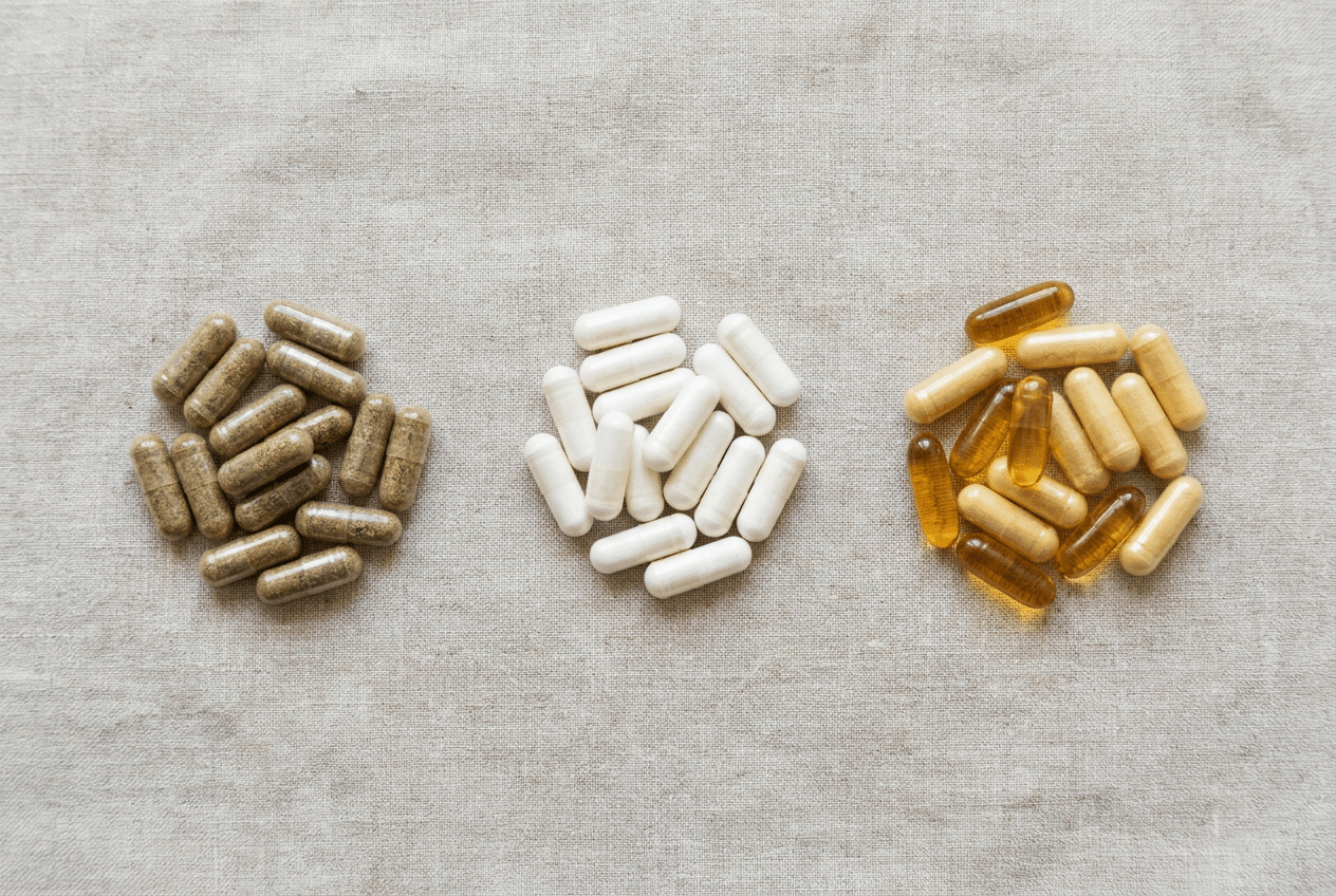 Vergelijking magnesium, 5-HTP en ashwagandha