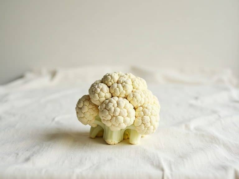 Een verse witte bloemkool