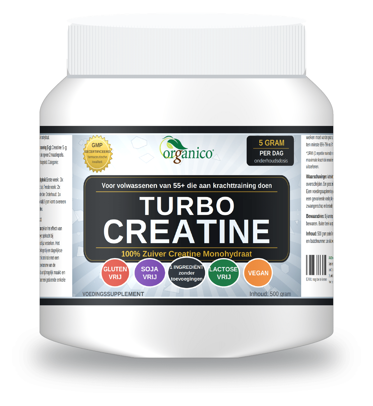 Organico Turbo Creatine pot